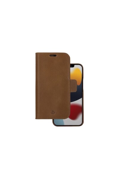 Dbramante 1928 Θήκη dbramante1928 Lynge για iPhone 12/12 Pro, 3 θήκες για κάρτες, χρώμα καφέ