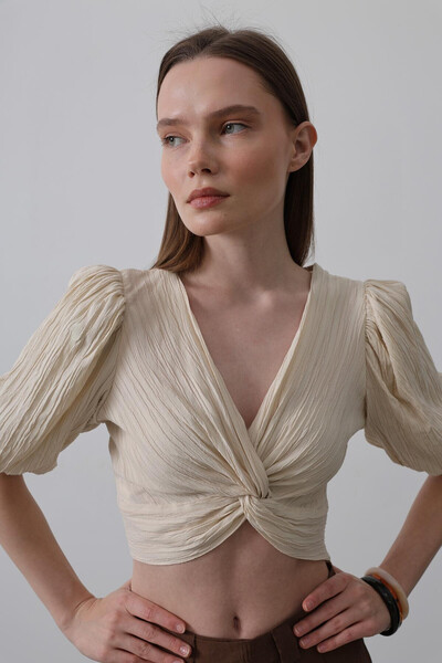 VAGGON Linen Blouse