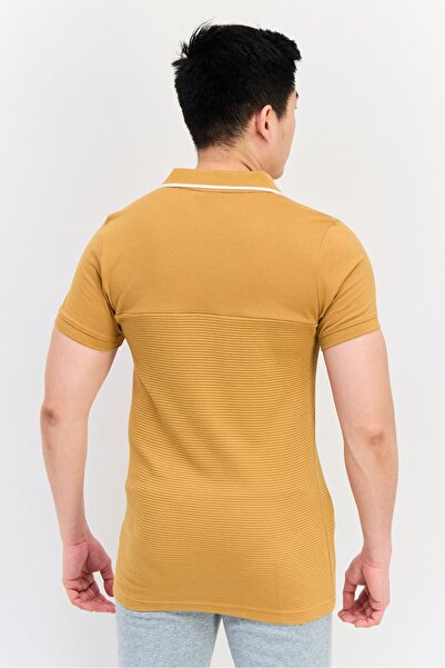 Puma Men Sportswear Fit Short Sleeve Outdoor Polo, Tan