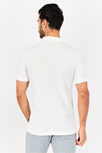 Puma Men Slim Fit Short Sleeve Outdoor Polo Shirt, White