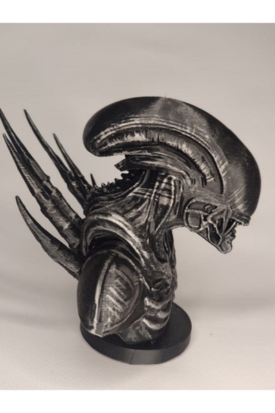 VALERM Alien Xenomorph 3D Figürü 12.5 cm