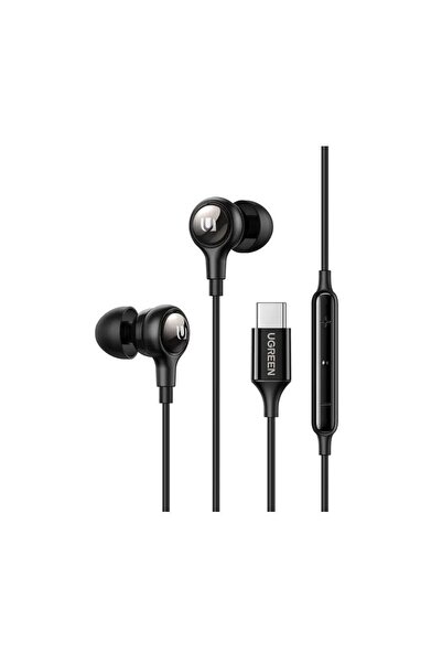 Ugreen căști intraauriculare, pentru smartphone, microfon cu fir, conexiune USB tip C