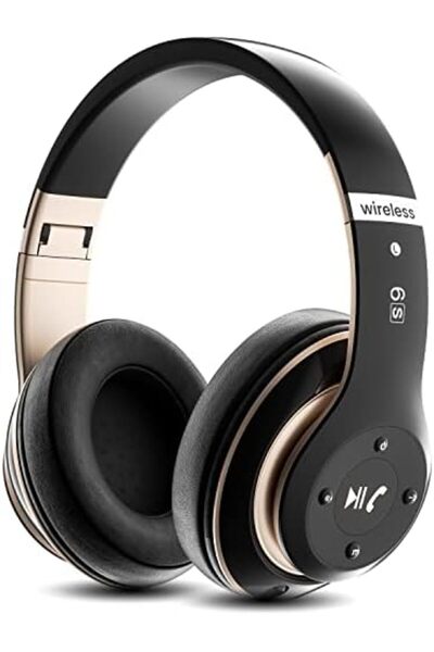 Generic Bluetooth Headphones Over Ear, 40 Hours Playtime Foldable Wireless Headphones with 6EQ Modes, Headph
