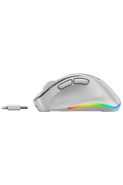 GENIUS Mouse Ergo 9000S Pro, wireless, Bluetooth, 2400DPI, white, rechargeable