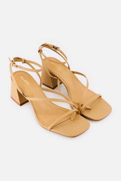 Aldo Women Adrauder Adjustable Buckle Closure Sandals, Beige