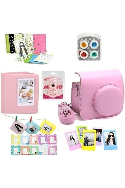 O Ozone مجموعة ملحقات الكاميرا الفورية 7 في 1 لحقيبة فوجي فيلم إنستاكس ميني 8...