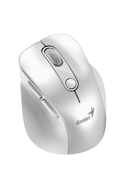 GENIUS Mouse Ergo 9000S Pro, wireless, Bluetooth, 2400DPI, white, rechargeable