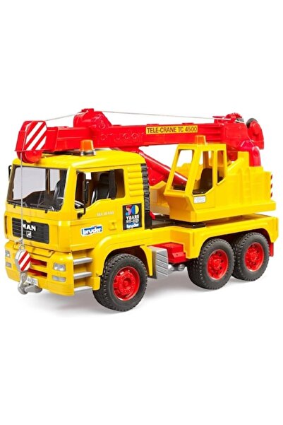 Bruder Camion cu macara Man Tga (01054)