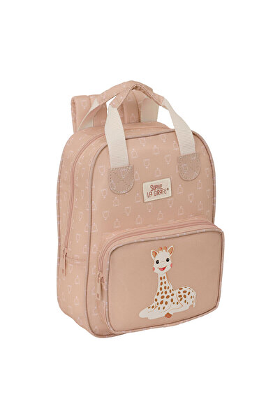 Sophie La Girafe Ghiozdan școlar Sophie Girafa bej 20 x 28 x 8 cm