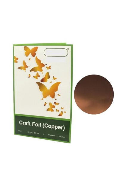 Roco Craft Art Foil 0.10 mm Copper Sheet