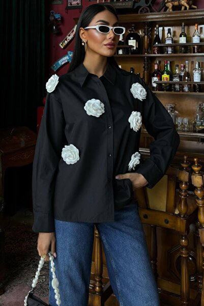 Lijuri Popelínová košile s doplňky Rose 3442 R6-G-K3