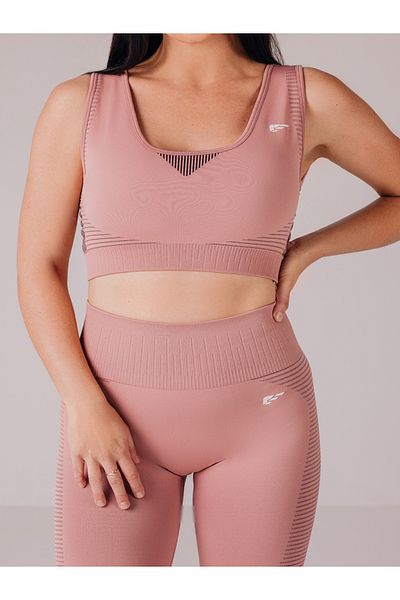 Palmfit By Styli Women Pink Balance Seamless Active Sports Bra
