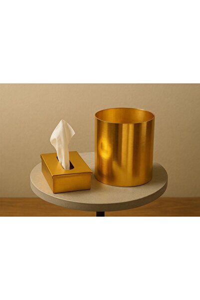 ALMASA Waste bin with small tissue box