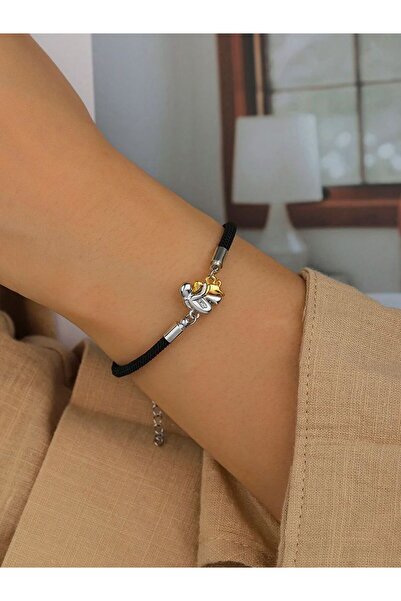 Choice سوار حبلي أنيق للنساء وقلادة على شكل جرو صغير لطيف وقلادة على شكل حيوا...