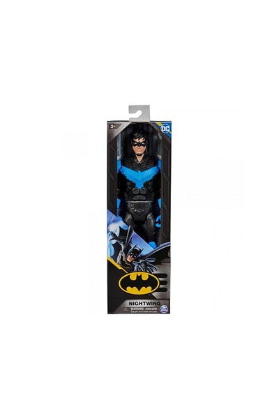 DC COMICS Nightwing Action Figure, Spin Master, Plastic, DC Comics, 30cm, Black/Blue