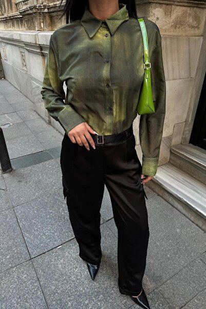 Genel Markalar Bertha Desenli Wual Gömlek 3374-08 R6-H-K2