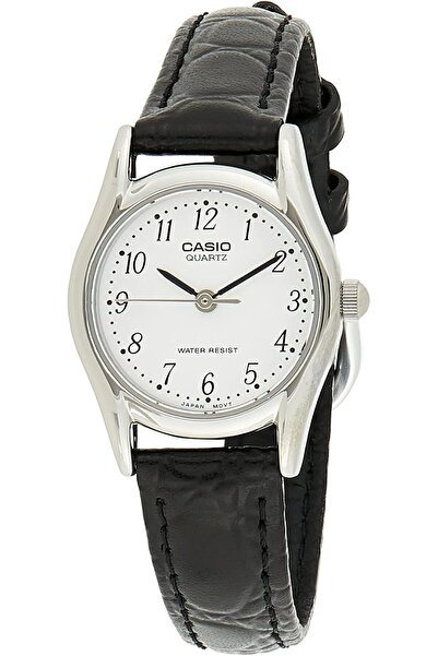 Casio Women's Quartz Watch, Analog Display and Leather Strap