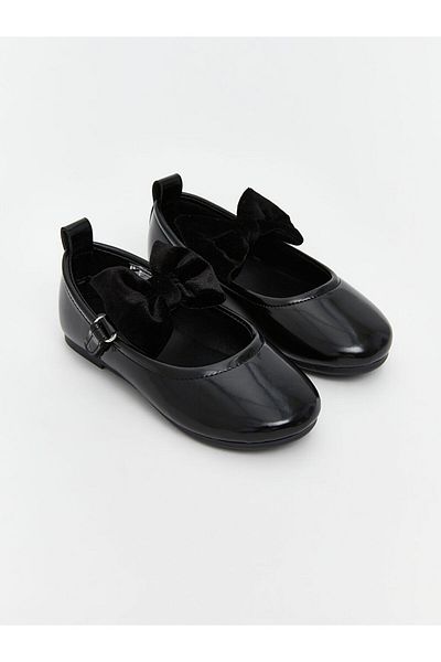 LC Waikiki Quality Parts from Celebi Store |   Leather Look Baby Girl Ballerinas
