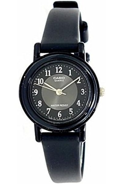 Casio Ladies Analog Black Dial Resin Band Watch - LQ-139AMV-1B3LDF