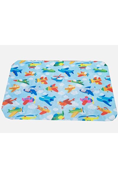 KIZILELMADA Colorful Patterned Washable Cloth Feeding Mat – 30X50 cm Ideal for School