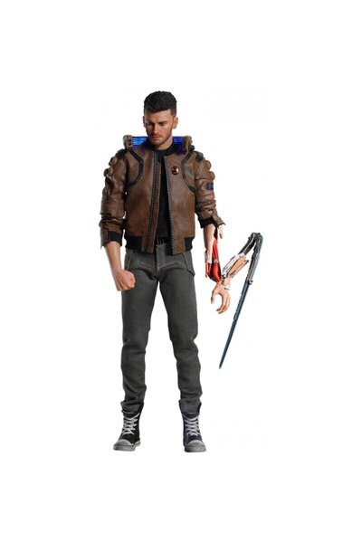 Pure Arts Cyberpunk 2077 Male V Figurine, 30cm, Multicolor