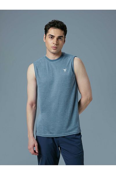 Technosport By Styli Men Melange Slim Fit Sports Innerwear Vest