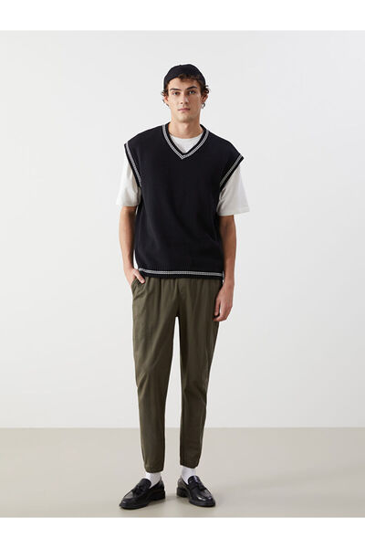 LC Waikiki Rmz Gi̇yi̇m Farkiyla Standardfit Gabardine Men's Jogger Pants
