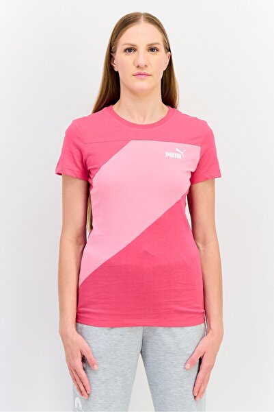 Puma Women Sportswear Fit Short Sleeve Outdoor T-Shirt, Pink