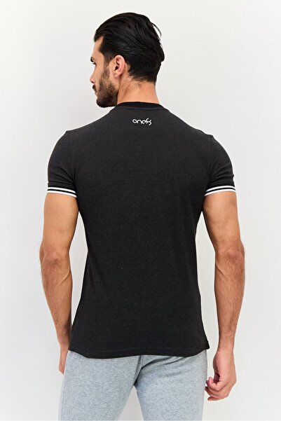 Puma Men Sportswear Fit Short Sleeve Outdoor Polo Shirt, Dark Grey