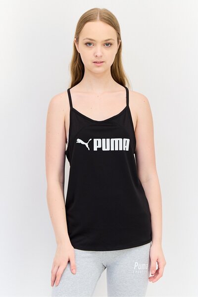 Puma Women Sportswear Fit Sleeveless Training Tank Top, Black