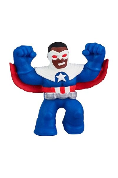 Character Options Figurina Goo Jit Zu Minis S5 Marvel Captain America - Sam Wilson, 6 cm