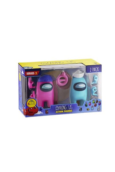AMONG US Set 2 Figurine, Among Us Action Random S2 Blob, 17 cm