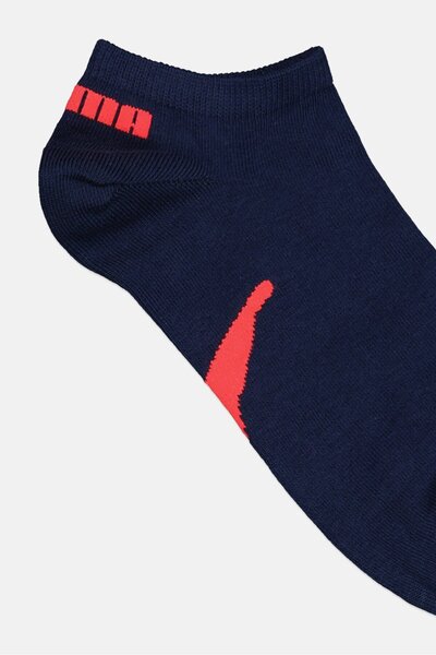 Puma Women 1 Pair Brand Logo Ankle Socks, Navy