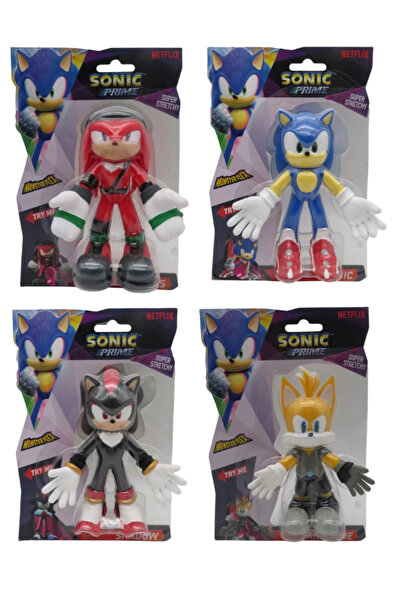 Muhcu Home ألعاب شخصيات سونيك والأصدقاء فائقة المرونة - (لعبة مفاجأة واحدة)