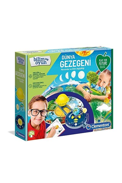 CLEMENTONI Oyuncak Bilim ve Oyun Dünya Gezegeni CLE-64962