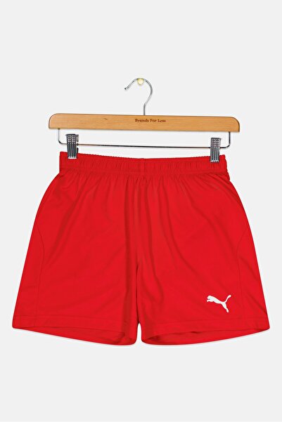 Puma Kids Boy Brand Logo Basketball Shorts, Red