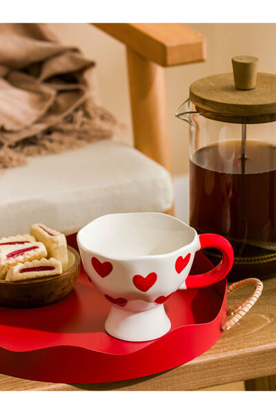 LC Waikiki Create Your Style from Uzg Store |   Heart Printed Ceramic Mug 250 ml