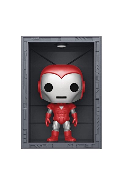 Funko Marvel POP! Deluxe Vinyl Hall of Armor Iron Man Model 8 Silver Centurion PX Exclusive 9 cm