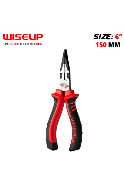 WISEUP Industrial nose pliers' 6''.