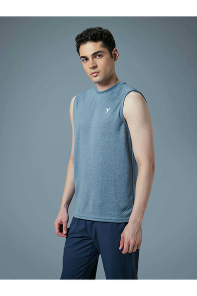 Technosport By Styli Men Melange Slim Fit Sports Innerwear Vest