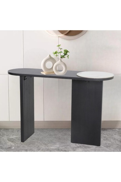 DEC13 Stylish wooden console with a modern design