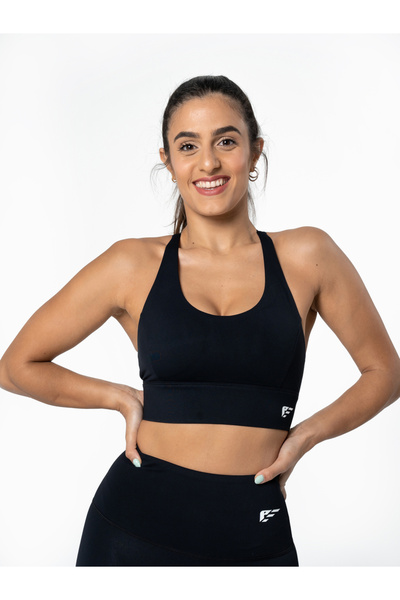 Palmfit By Styli Women Black Evolve Seamless Active Sports Bra