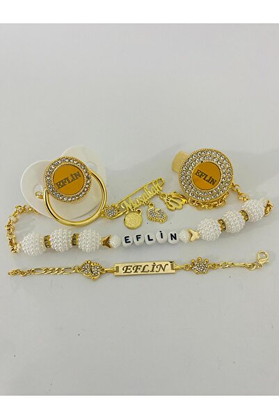 LİFİİ KİŞİYE ÖZEL BEBEK EMZİK-EMZİK ASKISI-MAŞALLAH İĞNESİ-BEBEK KÜNYE