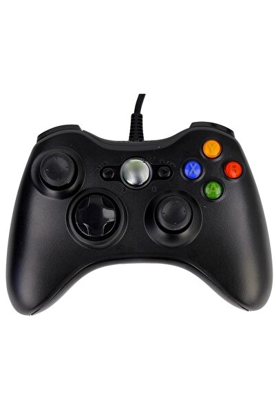 FOXMAG24 ElektroStator DualShock Wired Controller for Xbox 360, Black