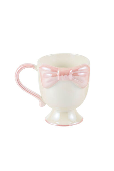 LC Waikiki Quality Parts from Celebi Store |   Bow Patterned Ceramic Mug 300 ml