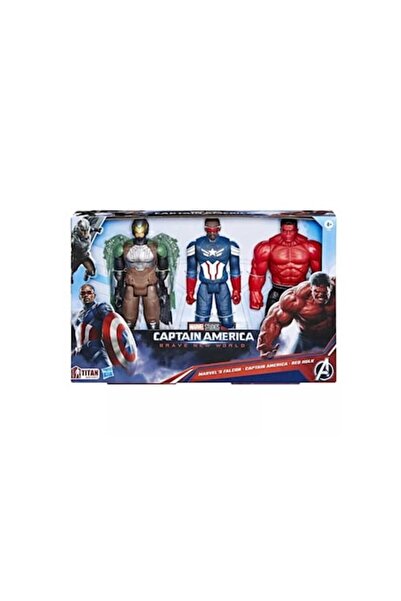 Hasbro Set figurine Marvel Avengers Căpitanul America: Minunata Lume Nouă, 3 ...