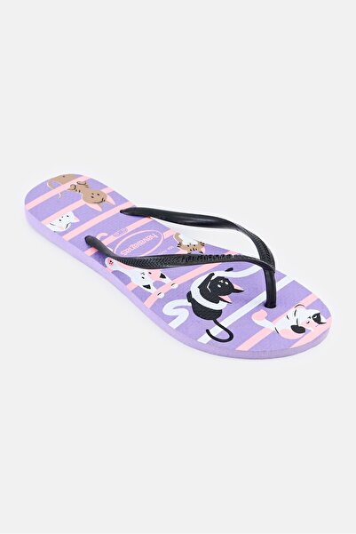Havaianas شبشب نسائي Slim Pets FC سهل الارتداء، متعدد الألوان