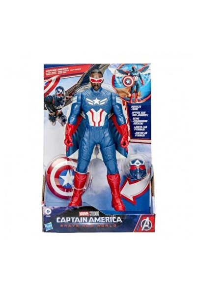 Hasbro Captain America Flight Mode, 22cm, red, white, blue, set with accessories