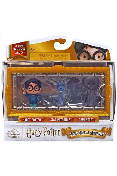 Spinmaster Set 3 figurines Harry Potter, Spin Master, Patronus Stag and Dementor