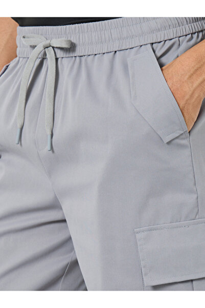 Styli Men Regular Fit Cargo Shorts